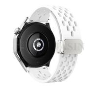 QSYJCCXD 18 20 22 mm cinghia di silicone magnetico per orologio GT 5 46mm 41 mm Banda sportiva traspirante per GT5 Pro GT4 GT3 GT2 Correa Watchbands