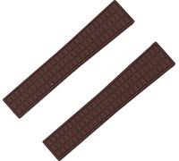 QSYJCCXD 18mm 19 mm di guardia per la cintura di patek per le donne della cintura di Philippe Aquanaut 5067A 491PTK BANDA GURA