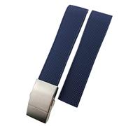 QSYJCCXD 19mm 20mm 21mm in gomma in gomma cinghia di orologio da guardia impermeabile ， per la conquista principale idroconquest L3 Accessori neri