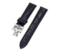 QSYJCCXD 19mm 20mm 22mm 2 mm di orologi a doppia faccia di cistina per cinghia di orologio VC VC Costantin per uomini e donne braccialetti in pelle di mucca