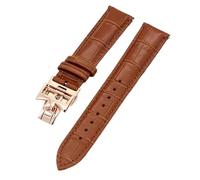 QSYJCCXD 19mm 20mm 22mm cinturino per orologio da polso in pelle bovina su entrambi i lati per Vacheron VC cinturino Constantin per uomini e donne in pelle di mucca bracciali, 20mm, A