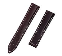 QSYJCCXD 20 millimetri Genuino Della Mucca Cinturino Per Omega Cinturino Seamaster 300 DE VILLE AT150 AQUA TERRA 150 Cinturino Fibbia Distribuzione, 20mm OM mark