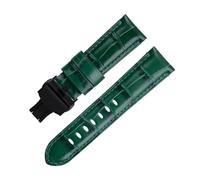 QSYJCCXD 20mm 22 mm 24 mm morbido mucca morbida in pelle vera in pelle di bambù per cinghia per accessori per cintura in serie