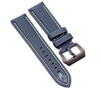QSYJCCXD 20mm 22mm 24mm 26 mm in fibra di carbonio Nylon Canvas Watch Strap per Panerai Hamilton Tag Omega Heuer's Men's Wor Watch Bracciale