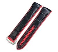 QSYJCCXD 22 mm 21mm 20 mm Nuovo tessuto in nylon in tessuto cravatta in gomma composito in gomma adatto per omega seamaster 300 pianeta oceano 600 cinghia di orologio
