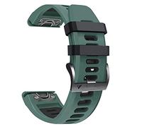 QSYJCCXD 22 mm banda di silicone di sostituzione della banda di guardia per Fenix 5 5x Plus 6x 6 Pro 7 7x 3 3HR 945 Epix Watch EasyFit Bracciale cinturino
