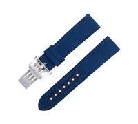QSYJCCXD 22 mm BLUI BLUI BLUI GREEN NYLON CANDA DI NYLON PER CRAP AVENGER NAVITIMER CHRONOMAT SUPEROCEAN 44 mm CANDA