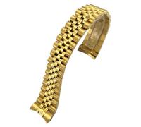 QSYJCCXD 316L Acciaio inossidabile da 20 mm cinghia di orologio per 36 mm DateJust 116233 116234 Canda in metallo solido dorato argento