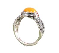 QSYJCCXD Anello regolabile per WOM, Twist intrecciato retrò intrecciato intarsiata di band -band per la banda di cleeswax per eternità di nozze Promessa di dito Circlet Ft