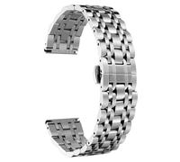QSYJCCXD Banda di orologi in acciaio inossidabile fascia di ricambio di fascia alta per donne uomini 14 mm, 16 mm, 18 mm, 21 mm, 22 mm, 20 mm, 12 mm, 19 mm