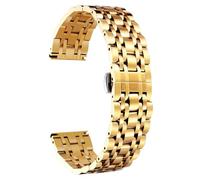 QSYJCCXD Banda di orologi in acciaio inossidabile fascia di ricambio di fascia alta per donne uomini 14 mm, 16 mm, 18 mm, 21 mm, 22 mm, 20 mm, 12 mm, 19 mm