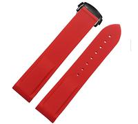 QSYJCCXD Banda di orologi in silicone impermeabile per cinghia di orologio in gomma MEIDUS RUDDER MEIDUS Cingcio 22mm