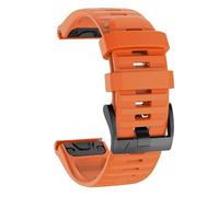 QSYJCCXD Banda di orologio da 26 mm per Fenix 7x Pro/Fenix 7x/Fenix 6x/Fenix 6x Pro/Fenix 5x/Fenix 3, 26 mm Fit Quick Fit Strap in silicone morbido per discesa MK3I 51mm/Epix Pro 51mm