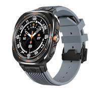 QSYJCCXD Banda sportiva in gomma per galaxy orologio ultra 7 da uomo da uomo in acciaio inossidabile da 47 mm per galaxy watch 7 ultra banda