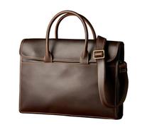 QSYJCCXD Borsa in pelle retrò per uomo Punte per laptop per laptop per lapide per la borsa da piena in pelle fatta a mano