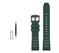 QSYJCCXD Canda di guardia in gomma fluoro fkm 20mm 21mm 22mm 24mm orologio da orologio sportivo