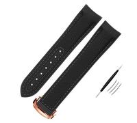 QSYJCCXD Canda di guardia in gomma in nylon ad alta densità per una costellazione di cinguaggio Moonswatch del giunto di campione Omega X Waterproof 20mm Watch Cinger Curved Band Curved