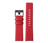 QSYJCCXD Canda di guardia in pelle per diesel dz7395 dz7370 dz7257 dz7430 watch banda bandlo cnocchia di cistretto di vanone 24m 26mm 28mm per uomini donne