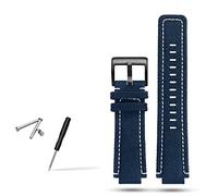 QSYJCCXD Canvas WatchBand Men Adapt per Timex Tide Cussola T2N720 T2N721 T2N739 Nylon Watch Band 24x16mm
