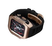 QSYJCCXD Case di orologio in acciaio inossidabile in stile RM Banda in silicone , per Ultra 8 7 6 5 4 SERS , SPORT BURFLY FUNFLY FURFLY REFIT KIT , per una serie 49 mm 45 mm 44 mm