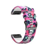 QSYJCCXD Cinghia da polso per Coros Vertix Stampa bracciale al polso per Coros Vertix 2 Cintura di orologeria a rilascio rapido EasyFit