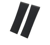 QSYJCCXD Cinghia di Gomma Morbida per Navitimer Avenger 20mm 22mm da 24 mm Silicone Watch Cand Braccialetti Braccialetti Impermeabili Braccialetti Watch