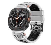 QSYJCCXD Cinghia di gomma sportiva per banda di sostituzione Galaxy Ultra 47mm per Galaxy 7 Ultra 47mm Bracciale silicone Correa Correa