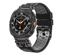 QSYJCCXD Cinghia di gomma sportiva per banda di sostituzione Galaxy Ultra 47mm per Galaxy 7 Ultra 47mm Bracciale silicone Correa Correa
