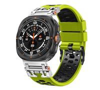 QSYJCCXD Cinghia di gomma sportiva per banda di sostituzione Galaxy Ultra 47mm per Galaxy 7 Ultra 47mm Bracciale silicone Correa Correa