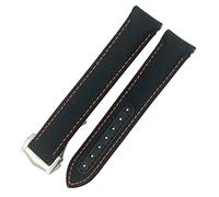 QSYJCCXD Cinghia di orologio in tela in tela di nylon da 20 mm per omega 300 AT150 tessuto Aqua Terra 150 blu 21mm 22mm Watchband