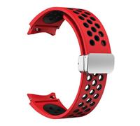 QSYJCCXD Cinghia di silicone da 20 mm per orologio galaxy 6 classico 43 47 mm 5pro 45 mm respira senza spazi vuoti 7 6 5 4 40 mm 44 mm