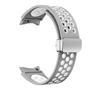QSYJCCXD Cinghia di silicone da 20 mm per orologio galaxy 6 classico 43 47 mm 5pro 45 mm respira senza spazi vuoti 7 6 5 4 40 mm 44 mm