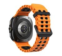 QSYJCCXD Cinghia di silicone sportivo per orologio galassy Ultra 47mm Bracciale a banda marina per galaxywatch Ultra 47mm di guardia