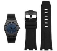 QSYJCCXD Cinta di silicone in gomma per AP Abby 15703 Royal Oak Offshore Series Orologi Accessori per orologi da 28 mm