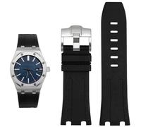 QSYJCCXD Cinta di silicone in gomma per AP Abby 15703 Royal Oak Offshore Series Orologi Accessori per orologi da 28 mm