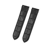 QSYJCCXD Cinta d'oro in pelle genuina per Santos Santos 100 uomini e donne Watchband in pelle 20mm 23mm (colore: marrone-silver, taglia: 23mm)