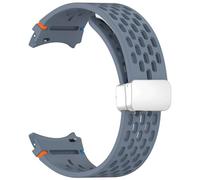 QSYJCCXD Cinturino da 20 mm per Galaxy Watch 4 5 Pro 6 7 7LTE 44mm 40mm Watch4/6 Cinturino in Silicone Classico Senza Gaps Bracciale Correas, Watch 4 40 44