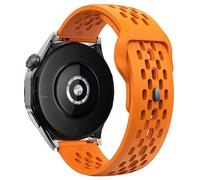 QSYJCCXD Cinturino in silicone con foro 18 20 22mm per Galaxy Watch 7 FE 6 5 per GT5 4 3 braccialetto pro per Redmi watch 5 lite 5 cinturini attivi