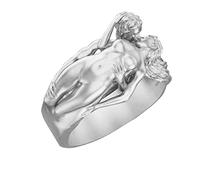 QSYJCCXD Eleganti anelli per signore di San Valentino Regalo per uomini e donne Rings Exagerated Love Series Ring Elegant Holiday Party per occasioni speciali