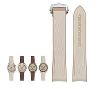 QSYJCCXD Fascia d'oro di silicone in gomma cinghia di orologio da 20 mm per omega x giunto di scambiata Moonswatch Celestial Sports Curved Watches Band