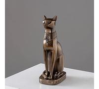 QSYJCCXD Figurina egiziana di Figura di Figura di Figura di Figura di Figura dei Gatti egiziani Vintage Statue Statue Statue Statue Room degli Ornamenti, 20 × 13 × 37 cm
