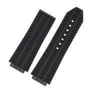 QSYJCCXD FKM Fluorosilicone Canda di Guardia per Big Bang Silicone 25 * 17mm 26 * 19 mm Impermeabile per Orologio da Uomo con Orologio da Orologio da Orologio Bracciale in Gomma Braccialetti di Gomma