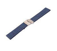 QSYJCCXD Guarda gli accessori adatti alla serie di silicone in serie 22 da 24 mm Class pieghevole Uomini da donna Guarda cinghie