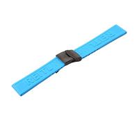QSYJCCXD Guarda gli accessori adatti alla serie di silicone in serie 22 da 24 mm Class pieghevole Uomini da donna Guarda cinghie