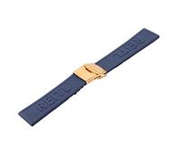 QSYJCCXD Guarda gli accessori adatti alla serie di silicone in serie 22 da 24 mm Class pieghevole Uomini da donna Guarda cinghie