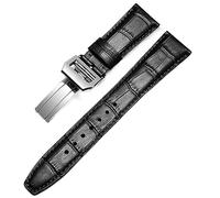 QSYJCCXD Guarda il braccialetto per iwc pilot orologi Portofino Portugieser Men Accessori per orologi per orologi Real Leather Watch Watch Celt Chain