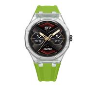 QSYJCCXD Kit di modifica della banda del ghiacciaio trasparente per il braccialetto di silicone di orologio cyber GT per GT Cyber Rubber Sport Cinghia