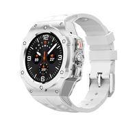 QSYJCCXD Kit di modifica di lusso per orologio galassy Ultra 47mm in acciaio inossidabile Cinta di silicone per accessori per accessori fai -da -te ultra da 47 mm