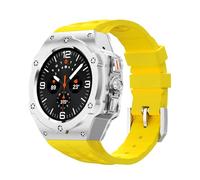 QSYJCCXD Kit di modifica di lusso per orologio galassy Ultra 47mm in acciaio inossidabile Cinta di silicone per accessori per accessori fai -da -te ultra da 47 mm