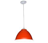QSYJCCXD Lampada a Ciondolo in Metallo colorato Moderno Lampada sospesa per Negozi a Testa Singola per Il lampadario a soffitto Montato sul soffitto Montato per la Fattoria (2 30 * 18 cm)